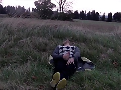 Str8 guy play at the meadow