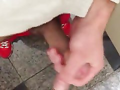 young is fucked in toilet public
