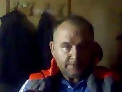 Turkish daddy alone at home wanking