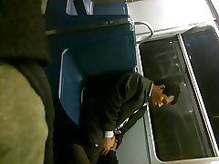 masturbation in train