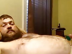 Quick cum from a hot daddy bear