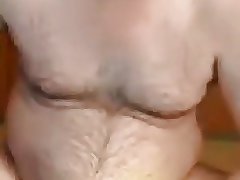Daddy wanking and eating cum