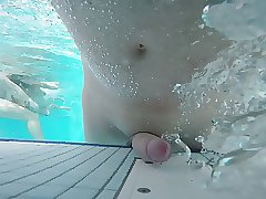 first touch grandpa underwater
