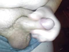 Small cock mastrubation with cumshot