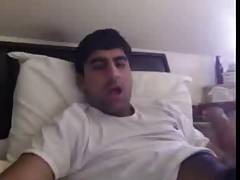 indian guy wanks over me