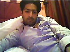 Pakistani guy Fakhar Hayat on webcam 2