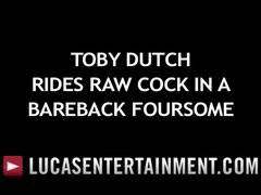 LE - Toby Dutch Rides Raw Cock in a Bareback