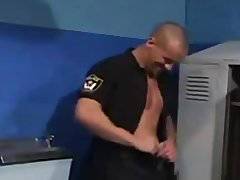 Bear Police in Lockeroom sex