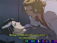 Blonde anime gay hot fucked with his brunette