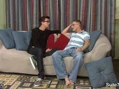 Married guy in glasses gets fucked well