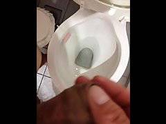 Toilet Bathroom pissing (Pis en el baño)