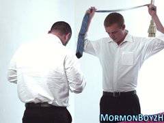 Mormon elder gets rimmed
