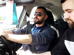 str8 jerk him while driving