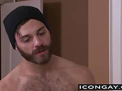 Tommy Defendi stuffing his big cock in Duncan Blacks ass
