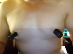 love working these fucking huge pumped nipples