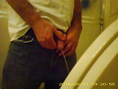 White Cock Pissing